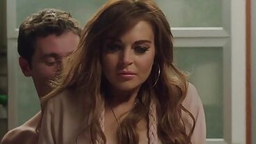 Групповуха с Линдси Лохан в фильме Каньоны